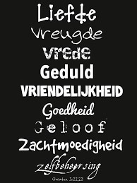 De vrucht van de Geest.